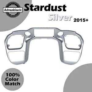 Advanblack スターダスト シルバー インナーフェアリング ハーレー ツーリング ロード グライド 2015up に適合 Advanblack Stardust Silver Inner Fairing Fits Harley Touring Road Glide 2015up 【並行輸入品】 116,600円