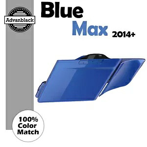 ブルーマックス ストレッチサドルバッグサイドカバー 2014年以降のハーレーツーリングに適合 Blue Max Stretched Saddlebag Side Covers Fits 2014+ Harley Touring 【並行輸入品】
