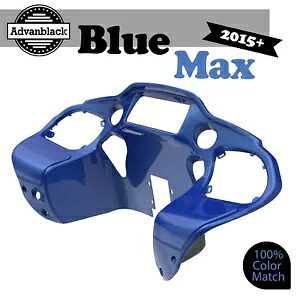 Advanblack ブルー マックス インナーフェアリングはハーレー ツーリング ロード グライド 2015up に適合します Advanblack Blue Max Inner Fairing Fits Harley Touring Road Glide 2015up 【並行輸入品】