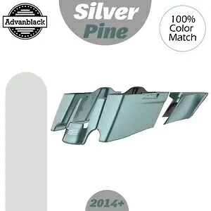 CVO テーパードストレッチ拡張サドルバッグはハーレー 2014+ シルバーパインに適合 CVO Tapered Stretched Extended Saddlebags Fits Harley 2014+ SILVER PINE 【並行輸入品】｜カスタムパーツ WORLD倉庫 116,600円