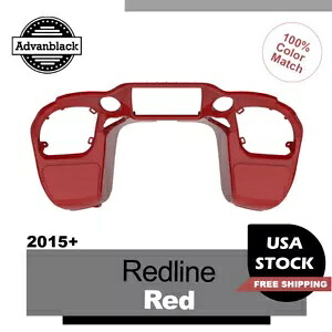 Advanblack レッドライン レッドインナーフェアリング ハーレーツーリングロードグライド 2015up に適合 Advanblack Redline Red Inner Fairing Fits Harley Touring Road Glide 2015up 【並行輸入品】