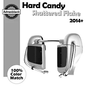 ハード キャンディ シャッタード フレーク下部ベント フェアリングはハーレー ストリート ロード グライドに適合します。 Hard Candy Shattered Flake Lower Vented Fairings Fits Harley Street Road Glide 【並行輸入品】