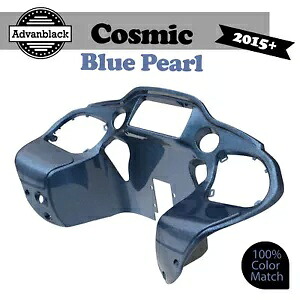 Advanblack コズミック ブルー パール インナーフェアリング ハーレー ツーリング ロード グライド 2015up に適合 Advanblack Cosmic Blue Pearl Inner Fairing Fits Harley Touring Road Glide 2015up 【並行輸入品】