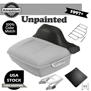 未塗装キング ツアー パック 2 アップ取り付けブラケット ラック バックレスト 97 年以降のハーレーに適合 Unpainted King Tour Pack 2-Up Mounting Bracket Rack Backrest Fits 97+ Harley 【並行輸入品】 116,600円