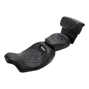 運転席&助手席バックレスト ハーレー CVO ロード ストリート グライド 2014-2023 に適合 Driver & Passenger Seat Backrest Fit For Harley CVO Road Street Glide 2014-2023 【並行輸入品】