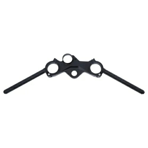 アッパートリプルツリークランプクリップオンハンドルバーフィット BMW S1000RR 2018-2022 21 ブラック Upper Triple Tree Clamp Clip on Handlebar Fit For BMW S1000RR 2018-2022 21 Black 【並行輸入品】