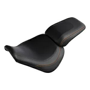 ブラック運転席助手席ハーレーソフテイルファットボーイ FLFB FLFBS 2018-2024 に適合 Black Driver Passenger Seat Fit For Harley Softail Fat Boy FLFB FLFBS 2018-2024 【並行輸入品】