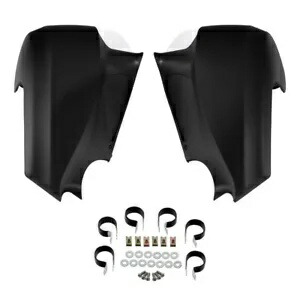 マットブラックハードロワーフェアリング インディアン 2016-2023 スプリングフィールド ダークホースに適合 Matte Black Hard Lower Fairings Fit For Indian 2016-2023 Springfield Dark Horse 【並行輸入品】