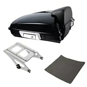 Razor トランク バックレスト マウント ラック ハーレー ツアー パック ロード キング グライド 14-2024 に適合 Razor Trunk Backrest Mount Rack Fits For Harley Tour Pak Road King Glide 14-2024 【並行輸入品】