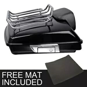 5.5インチ レイザー トランク バックレスト ラック ハーレー ツーリング ツアーパック ロードキング 14-24 に適合 5.5" Razor Trunk Backrest Rack Fit For Harley Touring Tour Pack Road King 14-24 【並行輸入品】｜カスタムパーツ WORLD倉庫