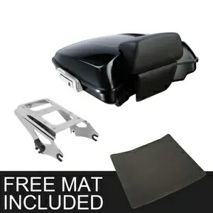 レイザーパック トランク バックレスト マウント ラック ハーレー ツアー パック ストリート グライド 09-13 に適合 Razor Pack Trunk Backrest Mount Rack Fit For Harley Tour Pak Street Glide 09-13 【並行輸入品】