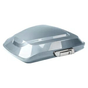 レイザーパック トランク ハーレー ツアーパック ツーリング ロードキング グライド 2014-24 シルバーに適合 Razor Pack Trunk Fit For Harley Tour Pak Touring Road King Glide 2014-24 Silver 【並行輸入品】