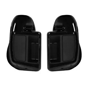 ベント付きロアフェアリング CVO ストリート グライド 2018 ブラックアース ビビッド ブラック 14-24 に適合 Vented Lower Fairing Fit For CVO Street Glide 2018 Black Earth Vivid Black 14-24 【並行輸入品】
