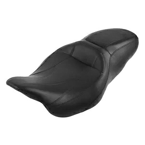 ブラック運転席助手席ハーレーツーリングエレクトラグライド2009-2023 2022に適合 Black Driver Passenger Seat Fit For Harley Touring Electra Glide 2009-2023 2022 【並行輸入品】|カスタムパーツ WORLD倉庫
