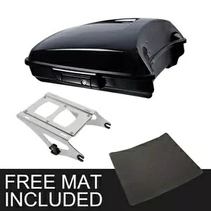 ブラック レイザー トランク & クローム マウント ハーレー ツアー パック ストリート グライド 2014-2024 に適合 Black Razor Trunk & Chrome Mount Fit For Harley Tour Pak Street Glide 2014-2024 【並行輸入品】 62,920円