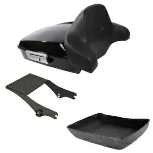 チョップドトランクバックレストマウント ハーレーツアーパックパックロードキング1997-2008 07に適合 Chopped Trunk Backrest Mount Fit For Harley Tour Pak Pack Road King 1997-2008 07 【並行輸入品】