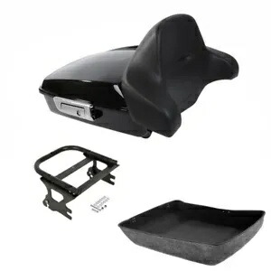 チョップドパック トランクパッドマウントラック ハーレーツアーパックツーリング FLTR 1997-2008用 Chopped Pack Trunk Pad Mount Rack Fit For Harley Tour Pak Touring FLTR 1997-2008 【並行輸入品】