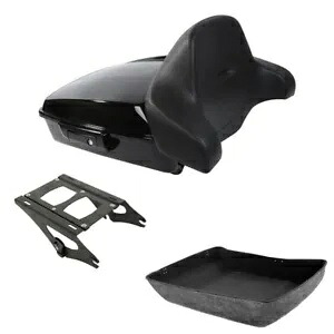 チョップドパック トランク バックレスト パッド マウント ハーレー ツアーパック ロードキング 14-2024用 Chopped Pack Trunk Backrest Pad Mount Fit For Harley Tour Pak Road King 14-2024 【並行輸入品】