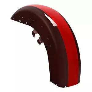 フロントフェンダー ハーレーツーリングロードキング 2014-24 ウィキッドレッド ツイストチェリーに適合 Front Fender Fit For Harley Touring Road King 2014-24 Wicked Red Twisted Cherry 【並行輸入品】
