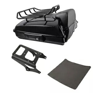 Razor トランク背もたれ荷物ラックマウントハーレーツアーパックロードグライド 09-13 に適合 Razor Trunk Backrest Luggage Rack Mount Fit For Harley Tour Pak Road Glide 09-13 【並行輸入品】｜カスタムパーツ WORLD倉庫