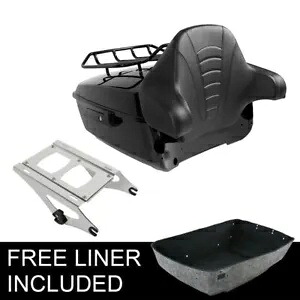 キングパック トランクマウントラック ハーレーツアーパックロードストリートグライド 2014-2024 に適合 King Pack Trunk Mount Rack Fit For Harley Tour Pak Road Street Glide 2014-2024 【並行輸入品】｜カスタムパーツ WORLD倉庫 72,600円