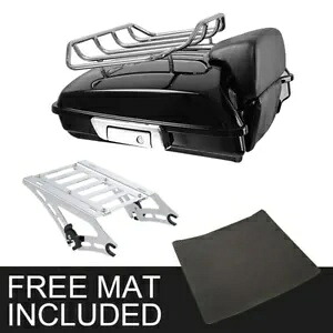 Razor トランク ツーアップ マウント ラック ハーレー ツアー パック パック ロード グライド 2014-24 に適合 Razor Trunk Two Up Mounting Rack Fit For Harley Tour Pak Pack Road Glide 2014-24 【並行輸入品】｜カスタムパーツ WORLD倉庫