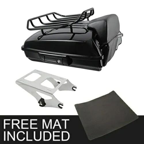 Razor トランク背もたれトップラックマウントハーレーツアーパックストリートグライド 14-2024 に適合 Razor Trunk Backrest Top Rack Mount Fit For Harley Tour-Pak Street Glide 14-2024 【並行輸入品】