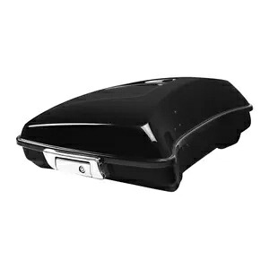 ビビッド ブラック レイザー トランク ハーレー ツアー パック エレクトラ ロード グライド 2014-2024 19 に適合 Vivid Black Razor Trunk Fit For Harley Tour Pak Electra Road Glide 2014-2024 19 【並行輸入品】