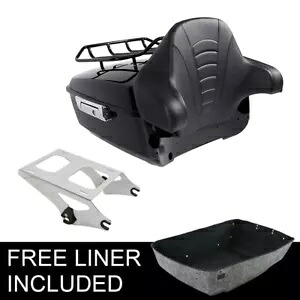 King Luggage トランクパッドマウントラック ハーレーツアーパックロードグライド 2014-2024 に適合 King Luggage Trunk Pad Mount Rack Fit For Harley Tour Pak Road Glide 2014-2024 【並行輸入品】｜カスタムパーツ WORLD倉庫