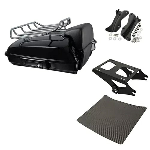 Razor Pack トランクパッドマウントラックドッキングキット ハーレーロードグライド 2014-2024 に適合 Razor Pack Trunk Pad Mount Rack Docking Kit Fit For Harley Road Glide 2014-2024 【並行輸入品】
