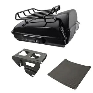 Razor トランク背もたれトップ荷物ラックソロマウントハーレーツアーパック 2014-24 に適合 Razor Trunk Backrest Top Luggage Rack Solo Mount Fit For Harley Tour Pak 2014-24 【並行輸入品】