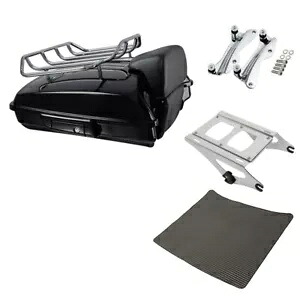 Razor トランク バックレスト マウント ドッキング ハーレー ツアー パック ツーリング グライド 2014-24 に適合 Razor Trunk Backrest Mount Docking Fit For Harley Tour Pak Touring Glide 2014-24 【並行輸入品】