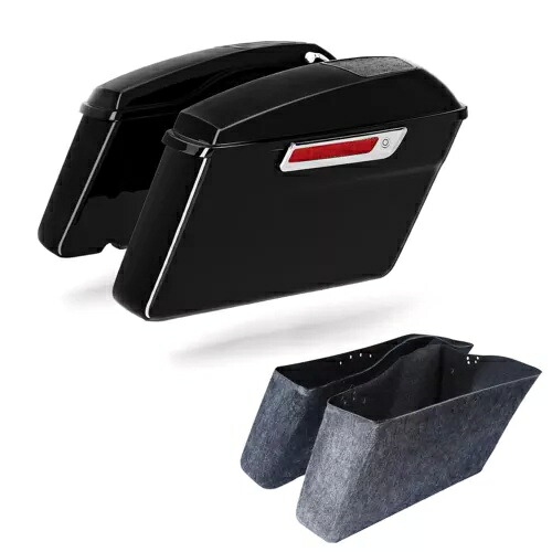 ハードサドルバッグ サドルバッグ 6x9インチ スピーカーグリル ハーレーツーリング 2014-2024用 Hard Saddlebags Saddle Bag 6x9\