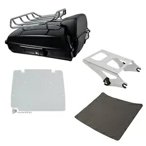 レイザーパック トランク バックレスト マウント プレート ハーレー ツーリング ロード グライド 2014-24 に適合 Razor Pack Trunk Backrest Mount Plate Fit For Harley Touring Road Glide 2014-24 【並行輸入品】｜カスタムパーツ WORLD倉庫