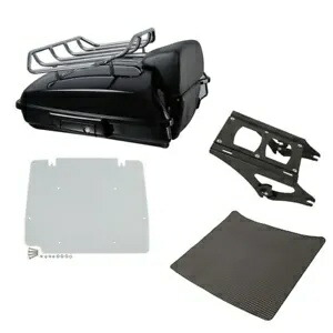 Razor トランクパッドトップラックベースプレートハーレーツアーパックロードグライド 2014-2024 に適合 Razor Trunk Pad Top Rack Base Plate Fit For Harley Tour Pak Road Glide 2014-2024 【並行輸入品】