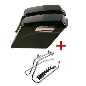 5インチ ストレッチサドルバッグ 6x9インチ スピーカー蓋変換ブラケット ハーレーソフテイル用 5" Stretched Saddle Bags 6x9'' Speaker Lid Conversion Bracket For Harley Softail 【並行輸入品】|カスタムパーツ WORLD倉庫