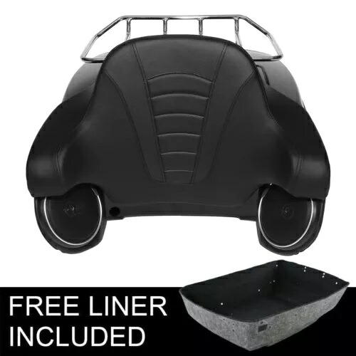 キングトランク荷物ラックスピーカーハーレーツーリングツアーパックツーリング2014-24に適合 King Trunk Luggage Rack Speakers Fit For Harley Touring Tour Pak Touring 2014-24 【並行輸入品】｜カスタムパーツ WORLD倉庫