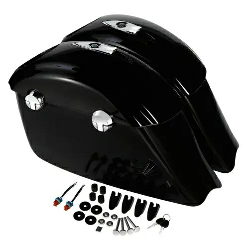 サドルバッグ電子ラッチオーディオ蓋インディアンチーフテンスプリングフィールド 14-23 に適合 Saddlebag Electronic Latch Audio Lid Fit For Indian Chieftain Springfield 14-23 【並行輸入品】