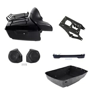 キングトランクバックレストマウントライトスピーカーハーレーツアーパックロードグライド14-24に適合 King Trunk Backrest Mount Light Speaker Fit For Harley Tour-Pak Road Glide 14-24 【並行輸入品】|カスタムパーツ WORLD倉庫
