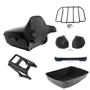 キングパック トランク 荷物ラック スピーカー ライト ハーレー ストリート グライド 09-2013 に適合 King Pack Trunk Luggage Rack Speakers Light Fits For Harley Street Glide 09-2013 【並行輸入品】｜カスタムパーツ WORLD倉庫