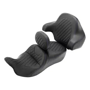 運転席&助手席パッド背もたれハーレーエレクトラロードグライド2014-2023に適合 Driver & Passenger Seat Pad Backrest Fit For Harley Electra Road Glide 2014-2023 【並行輸入品】｜カスタムパーツ WORLD倉庫 107,690円