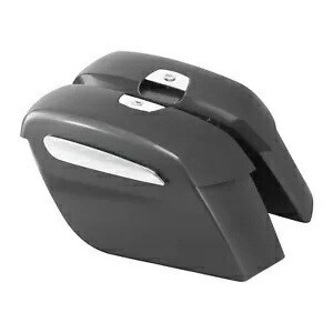 ハードサドルバッグ インディアン チーフテン スプリングフィールド 2019-2023 スチールグレーに適合 Hard Saddlebags Fit For Indian Chieftain Springfield 2019-2023 Steel Gray 【並行輸入品】