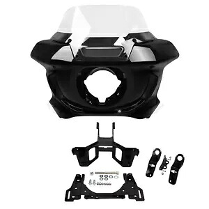 ヘッドライトフェアリングフロントガラスブラケットハーレーローライダー ST FXLRST 2022-24 に適合 Headlight Fairing Windshield Bracket Fit For Harley Low Rider ST FXLRST 2022-24 【並行輸入品】