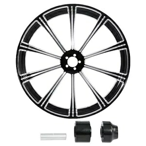 21インチ x 3.5インチ フロントホイールリムハブ シングルディスク ハーレーエレクトラグライド 2008-24用 21" X 3.5" Front Wheel Rim Hub Single Disc Fit For Harley Electra Glide 2008-24 【並行輸入品】｜カスタムパーツ WORLD倉庫