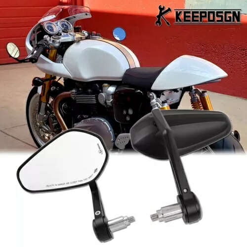 楽天市場】トライアンフ スラクストン1200 バーエンドミラー