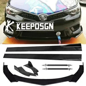 サイオン iM xB tC FR-S グロスフロントバンパーリップスプリットサイドスカートリアディフューザー For Scion iM xB tC FR-S Gloss Front Bumper Lip Splitte Side Skirts Rear Diffuser 【並行輸入品】｜カスタムパーツ WORLD倉庫 56,760円