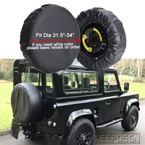 楽天市場】スペアタイヤカバー【UK社外製】 235/85R16対応※要 タイヤ