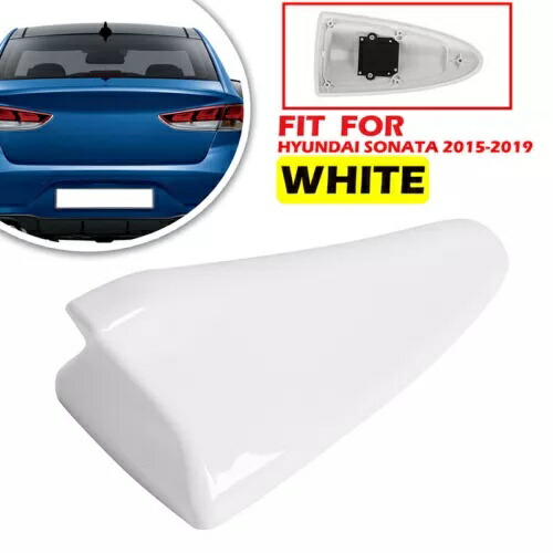 2014-2020 Kia Optima エボニーホワイト カラーコード EB シャークフィンアンテナカバーに適合。 FITS FOR 2014-2020 Kia Optima Ebony White Color Code EB Shark Fin Antenna Cover画像
