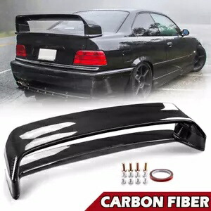 BMW 3 シリーズ E36/M3 91-98 LTW GT スタイル リアトランク スポイラー ウィング カーボン ブラックに適合 Fits BMW 3 Series E36/M3 91-98 LTW GT Style Rear Trunk Spoiler Wing Carbon Black 【並行輸入品】
