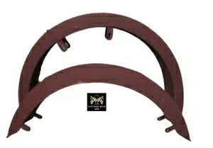 パンサー M100 ロースチール フロント & リア マッドガード セット/適合 PANTHER M100 RAW STEEL FRONT & REAR MUDGUARD SET/FIT FOR 【並行輸入品】|カスタムパーツ WORLD倉庫